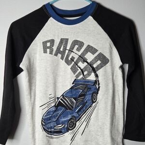 Garanimals Black and Blue Long Sleeve Tee